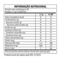 Pack Inicial para Ellos · tabla nutricional