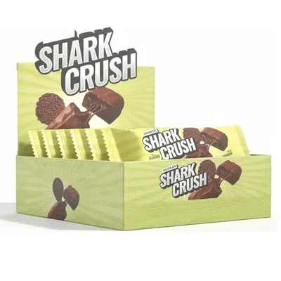 Caja Shark Crush 12 Uni Brigadeiro