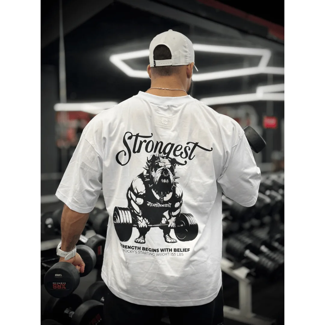 Boxy Fit Strong White