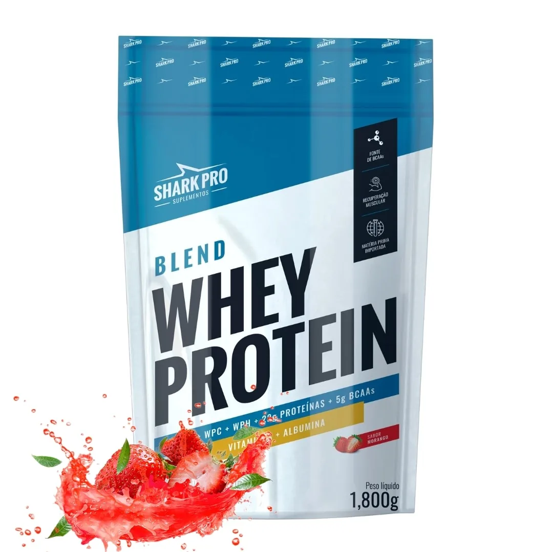 Blend Whey Protein 1,8kg Shark Pro · imagen
