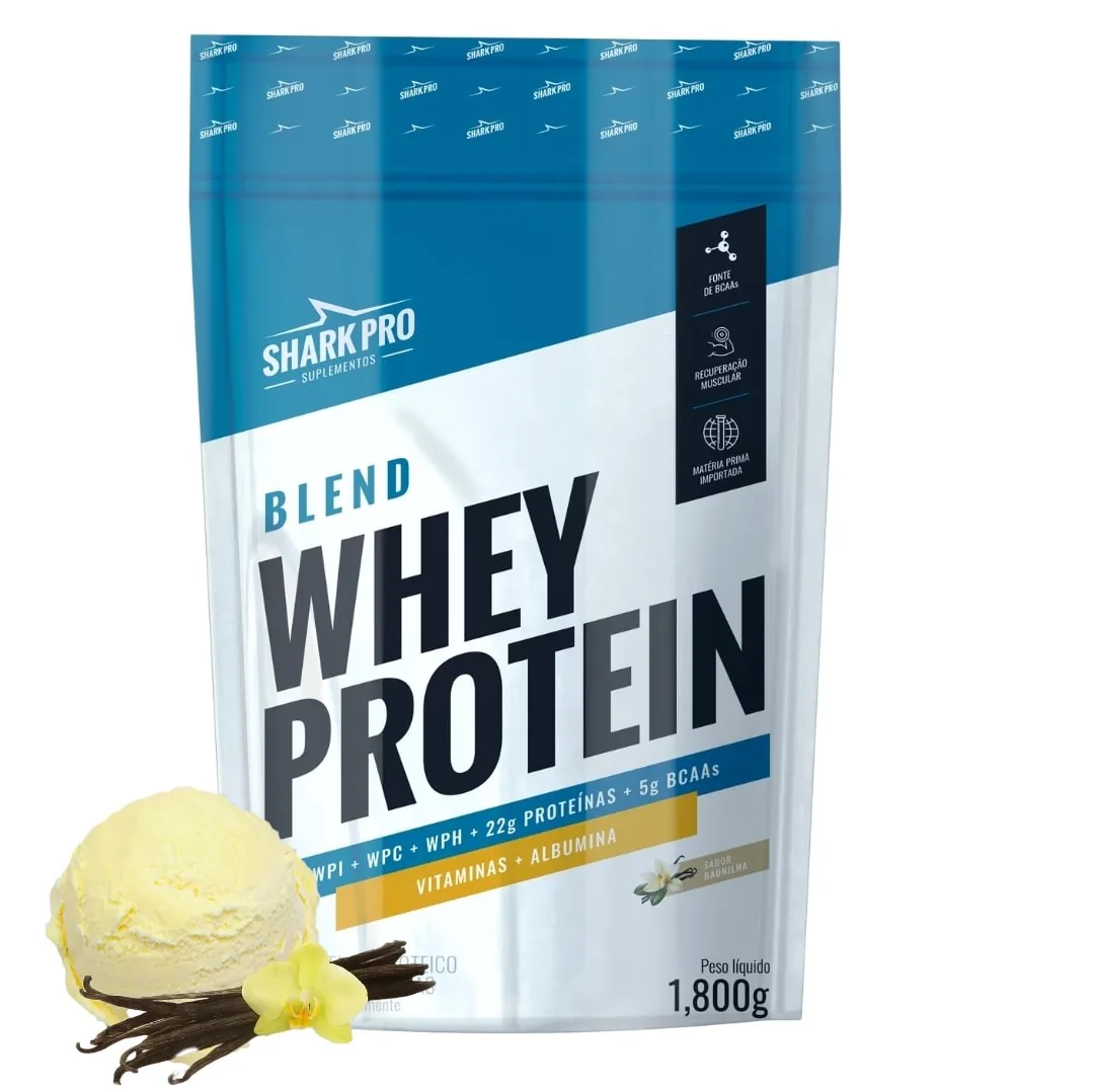 Blend Whey Protein 1,8kg Shark Pro · imagen