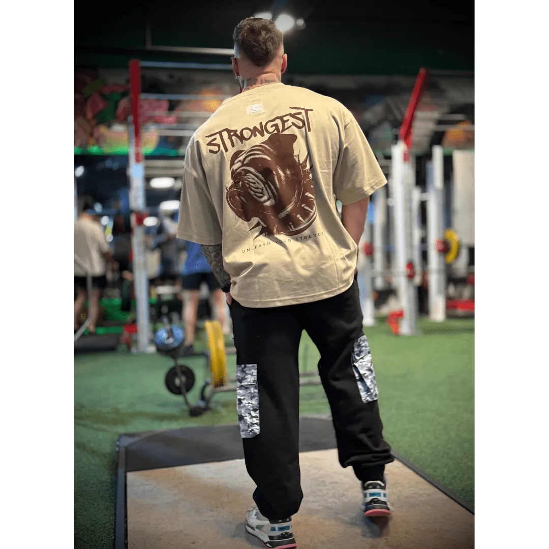 Boxy Fit Strong Beige · imagen