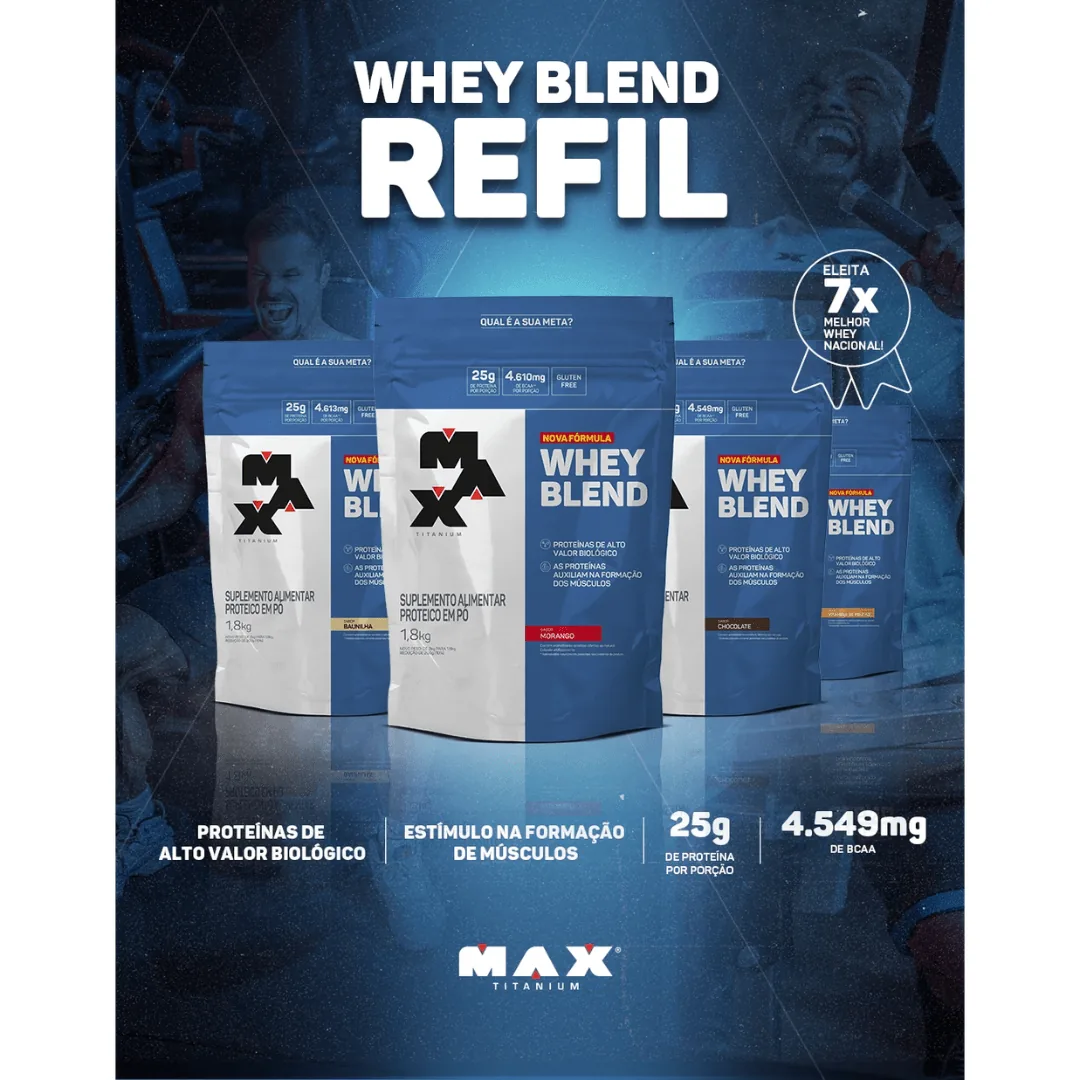 Max Titanuim Whey Blend 1,8k · imagen