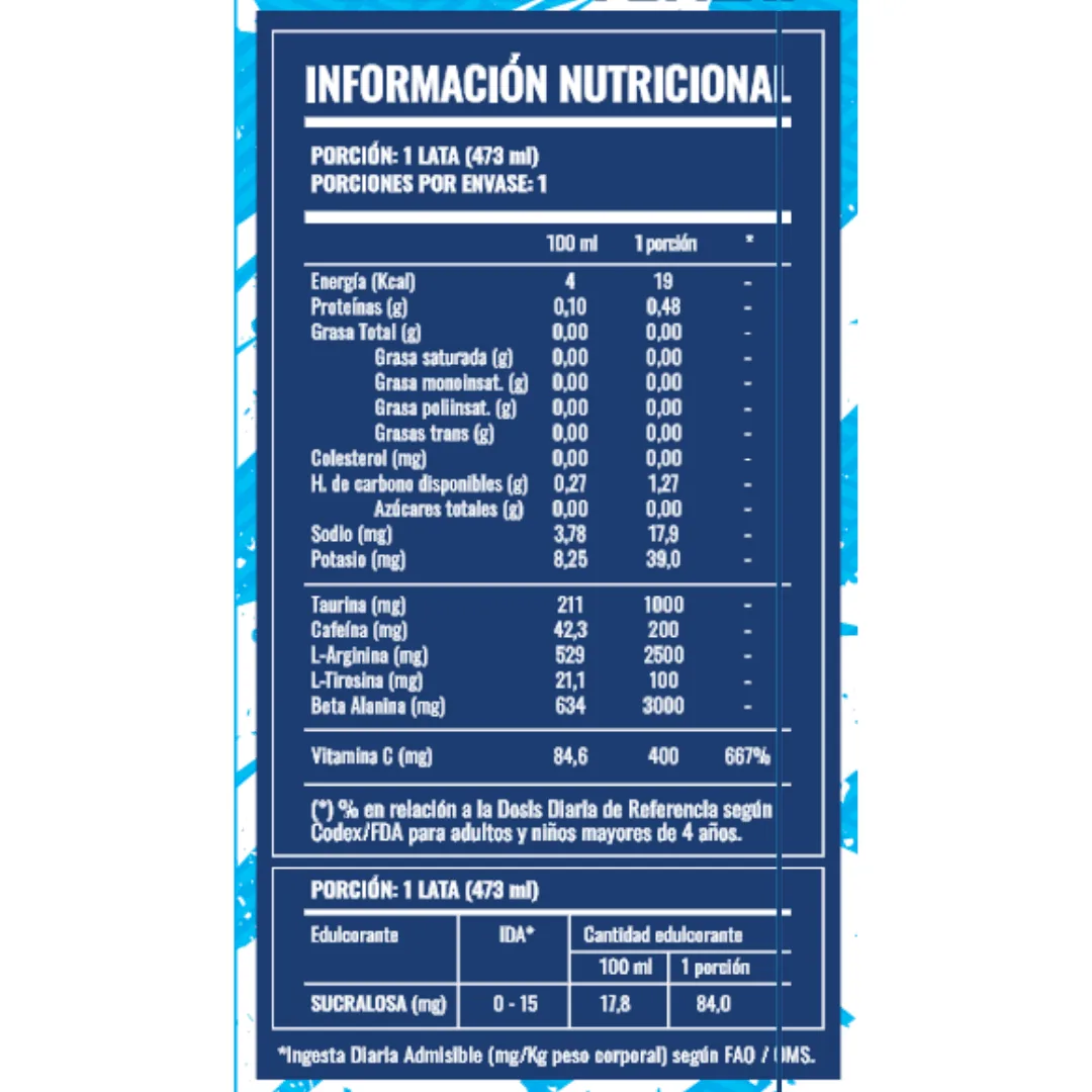 Pack 12 Strong Energy Turbo Storm · imagen