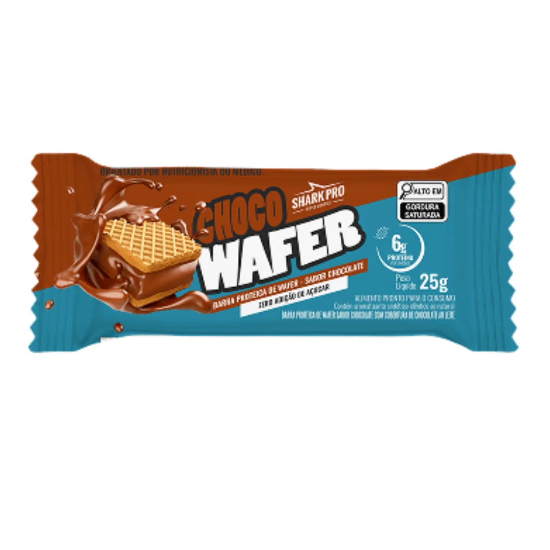 Pack 12 Waffer Proteico Chocolate · imagen