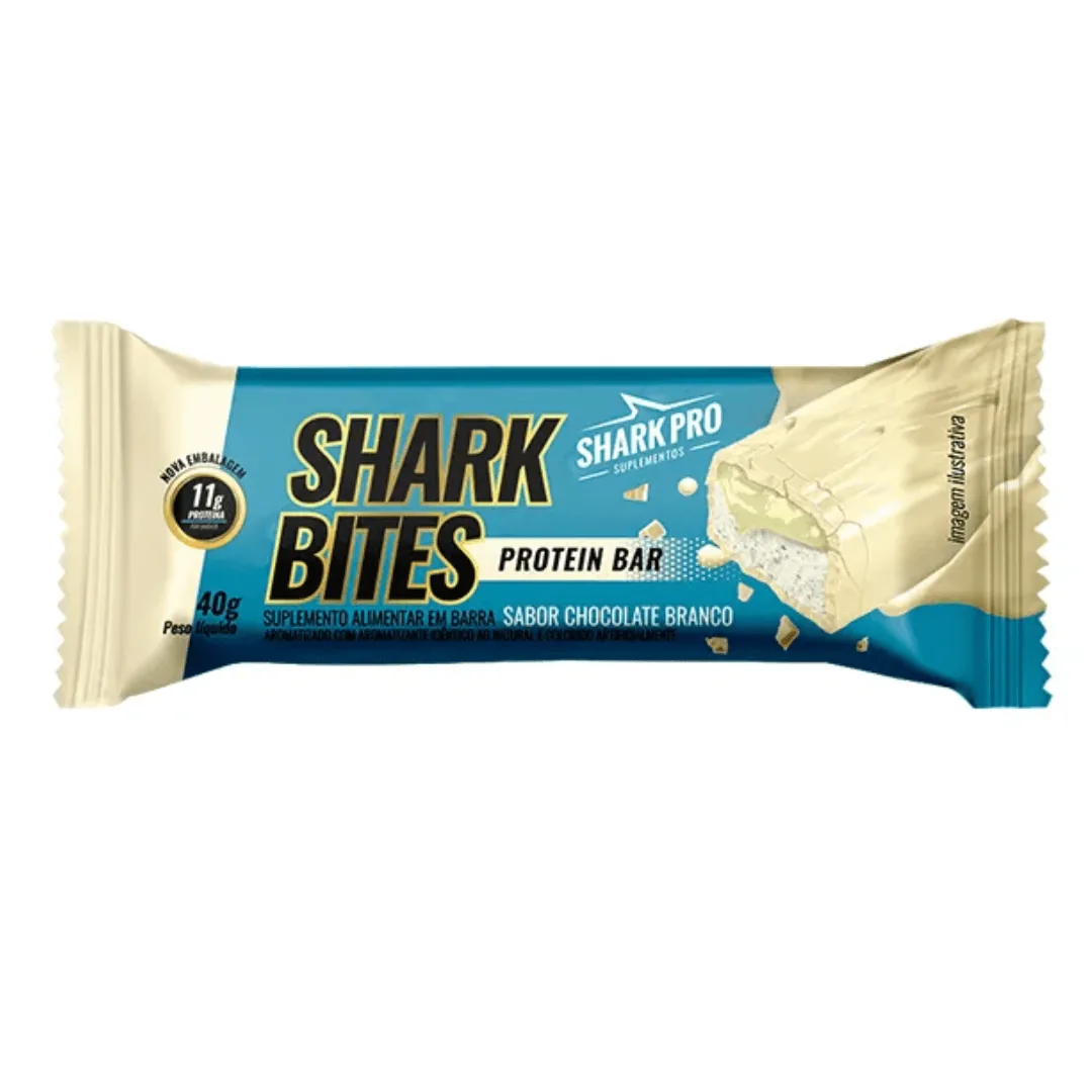 Shark Bites Chocolate Blanco 12 Uni. · imagen