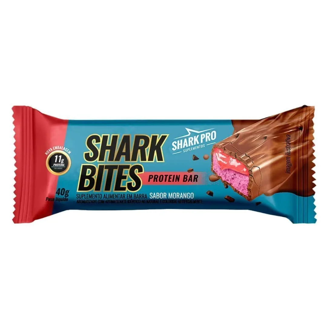 Shark Bites Frutilla 12 U.n · imagen