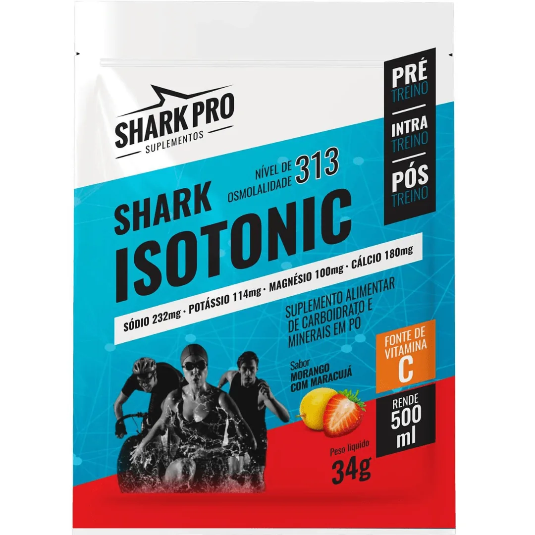 Shark Isotonic Frutilla con Maracuya 10 Uni · imagen