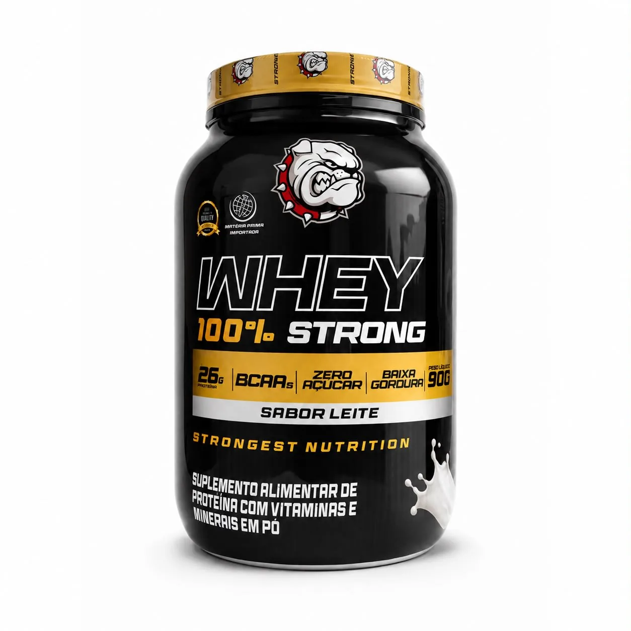 Whey 100% Strong 900g · imagen