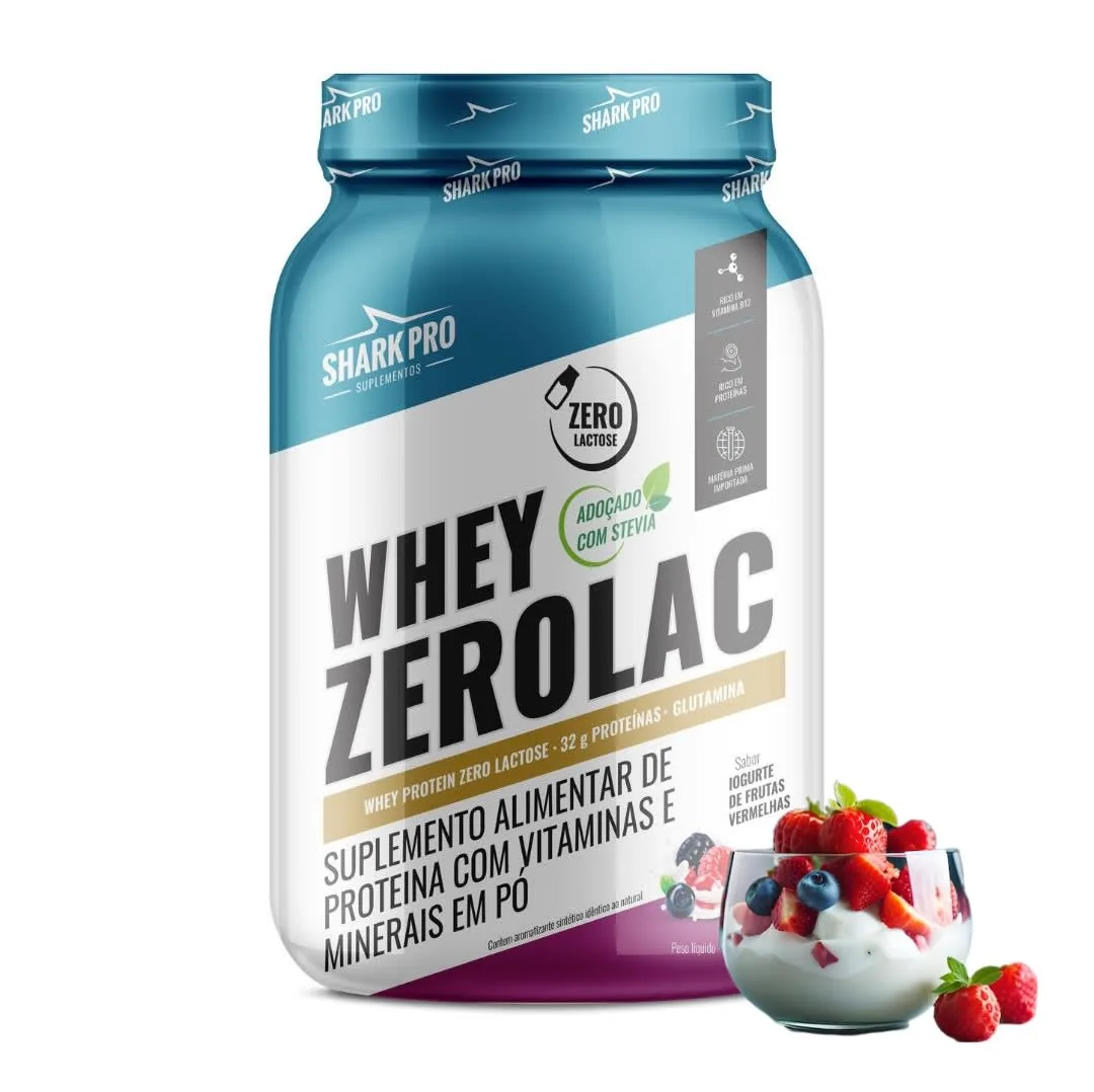 Whey Zerolac 900g Shark Pro · imagen