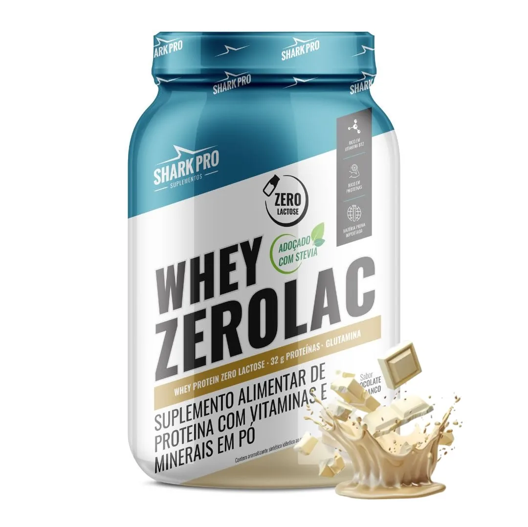 Whey Zerolac 900g Shark Pro · imagen