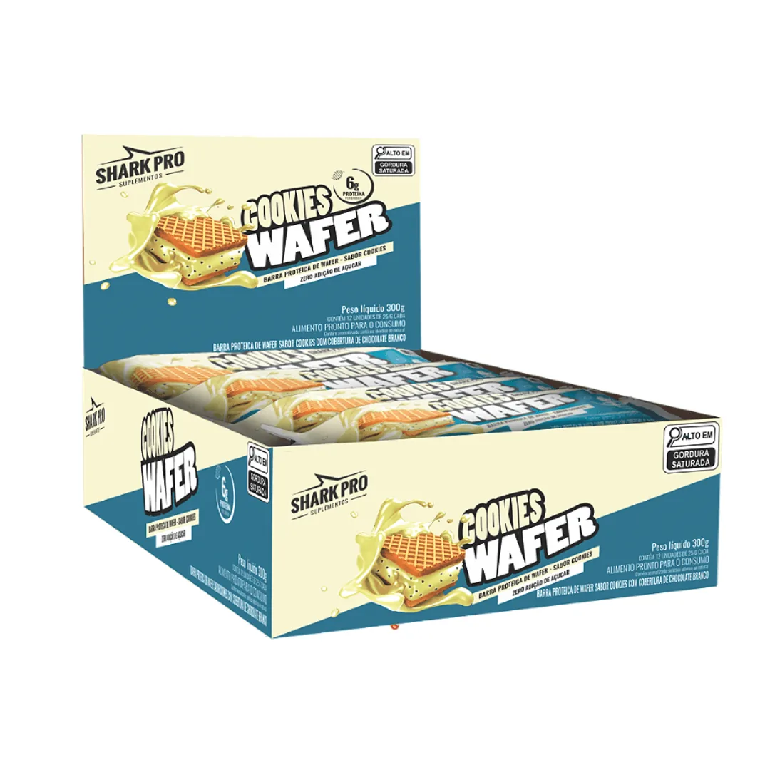 Pack 12 Waffer Proteico Cookies