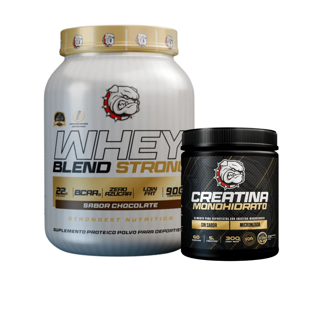Pack Blend 900g Chocolate + Creatina FDA 300g