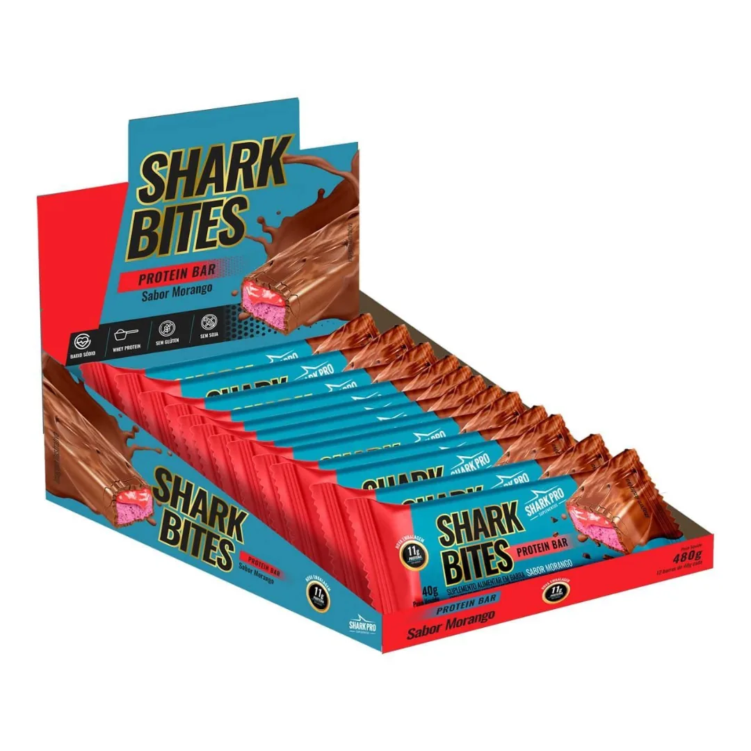 Shark Bites Frutilla 12 U.n